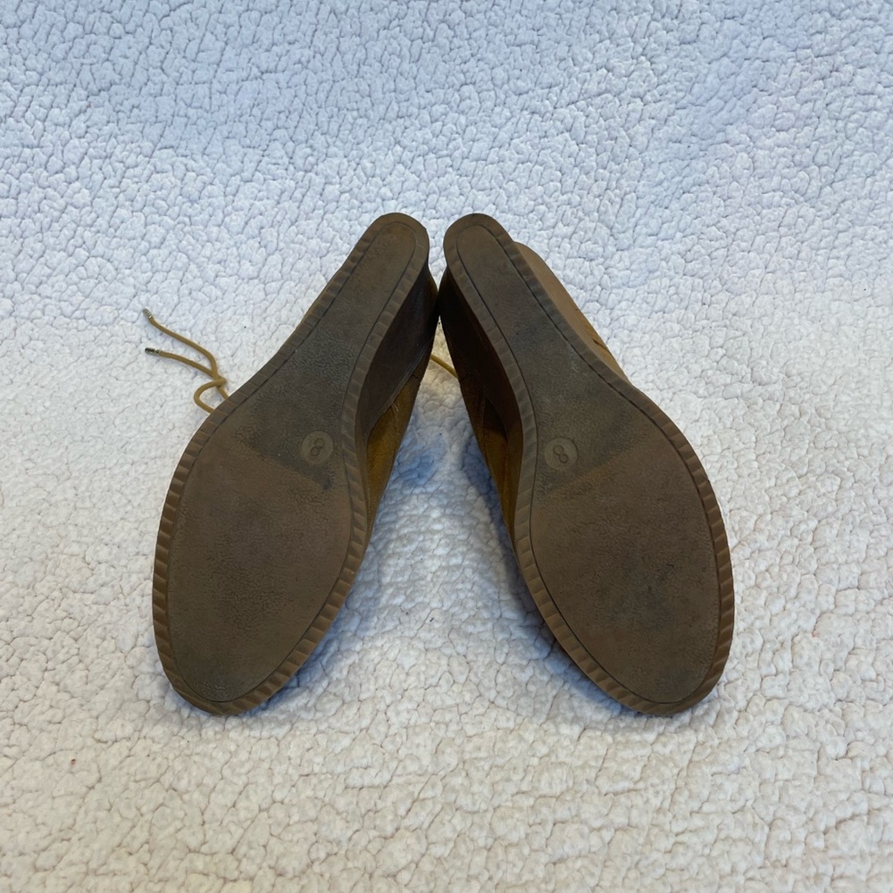 Tan Wedge Boot - Picture 6 of 8